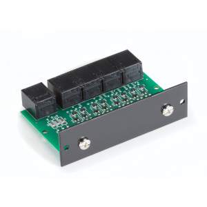 Black Box TL421-C RS232 Passive Splitter Rackmount Card - RJ45, 4-Port