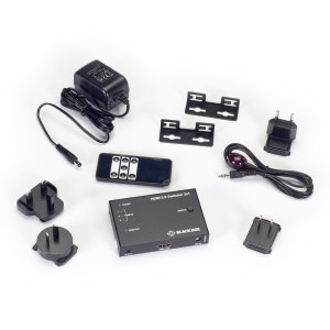 Black Box VSW-HDMI2-3X1 HDMI 2.0 4K Video Switch, 3x1