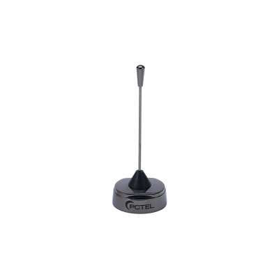 PCTEL PCTCN Chrome Nut Antennas, 118 MHZ to 2.5 GHz, Stainless steel and zinc die cast