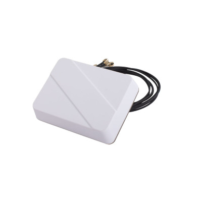 PCTEL GLLPDLTEWI (Medallion II) Permanent Mount Antenna, MIMO 5G LTE, Wi-Fi, and GPS, black or white, 3-ft. cables