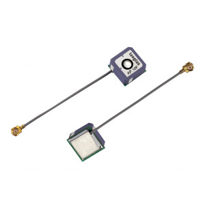 Taoglas AP.10F GPS/Galileo 2 Stage Active Patch Antenna, I-PEX MHF® I (U.FL)