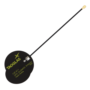 Taoglas FXP611 GPS/Glonass/Galileo/BeiDou Flexible PCB, 92mm Ø1.37 cable, I-PEX MHF I (U.FL)