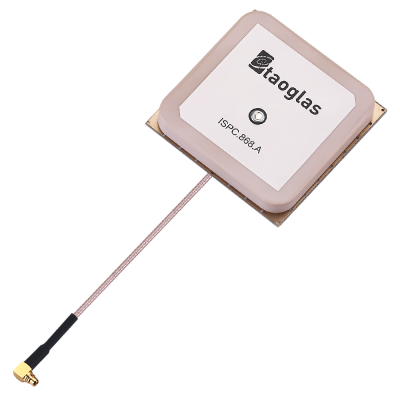 Taoglas ISPC.86A 868 MHz 5dBi Ceramic Patch Antenna, 92 mm RG-178 cable
