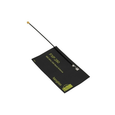 Taoglas FXP280 868 MHz 1.5dBi Flex PCB Antenna, 100mm 1.13 mm cable, I-PEX MHF I (U.FL)