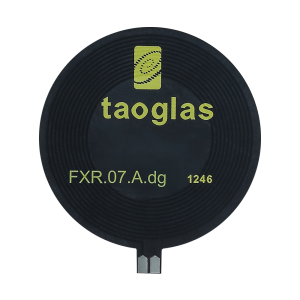 Taoglas FXR.07.A.dg Circular NFC Flexible antenna with Ferrite Layer , 45.5 x 0.24 mm