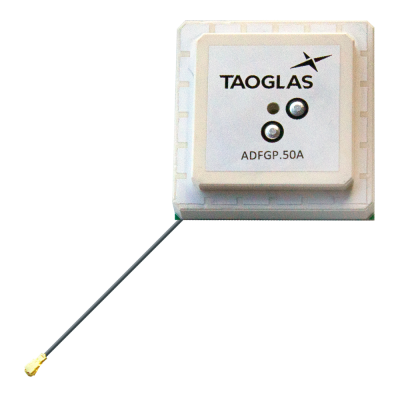 Taoglas ADFGP.50A  Embedded Active GNSS Dual Stacked Patch Antenna with Ground Plane