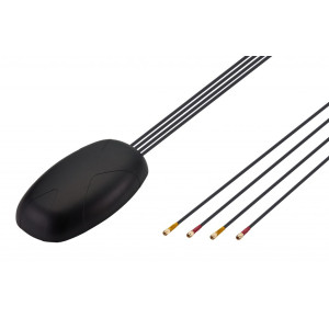 Taoglas MA354 4-in-1 Low Profile Magnetic Mount Combination Antenna with 5G/4G MIMO & WiFi 6 MIMO