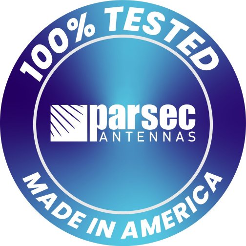 Parsec antennas are 100% tested